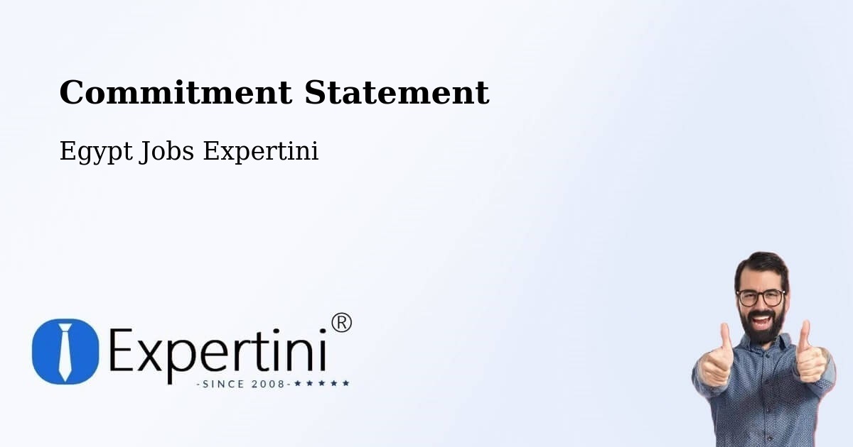 Corporate Commitment – Banī Suwayf - Egypt Jobs Expertini