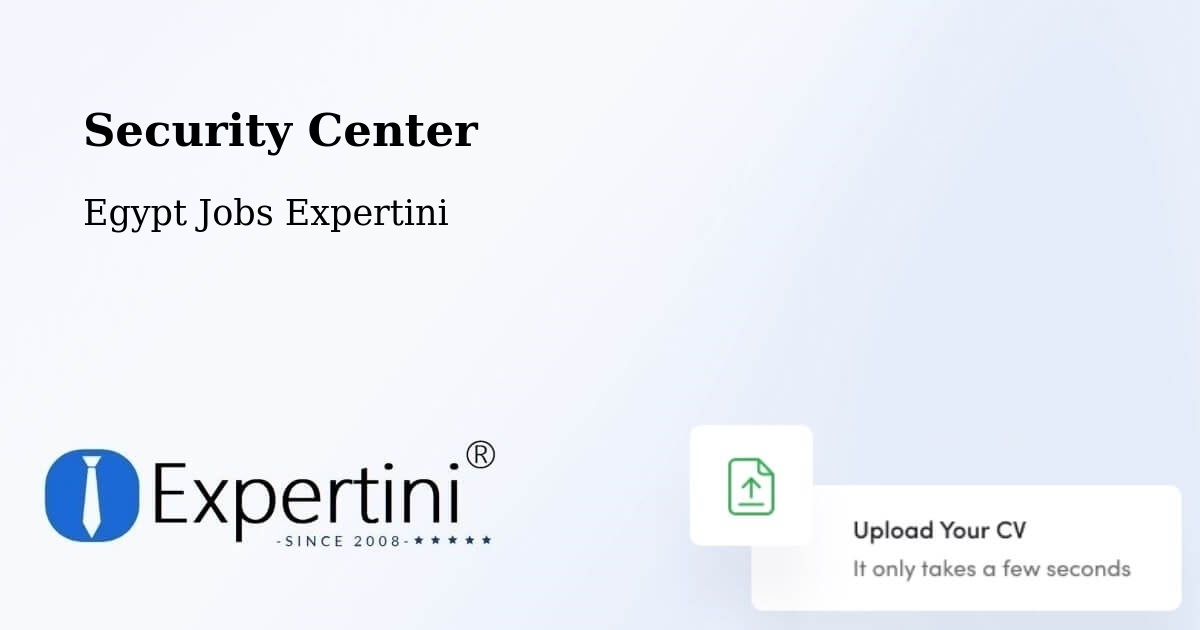 Security & Compliance – Banī Suwayf - Egypt Jobs Expertini